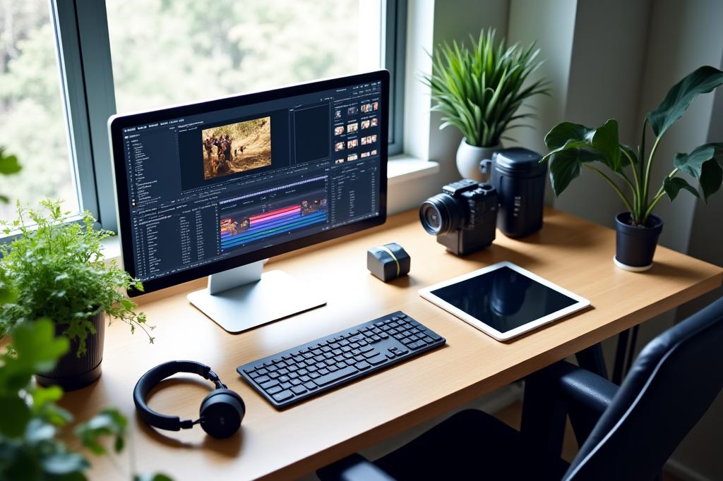 Espacio de creación de contenido multimedia